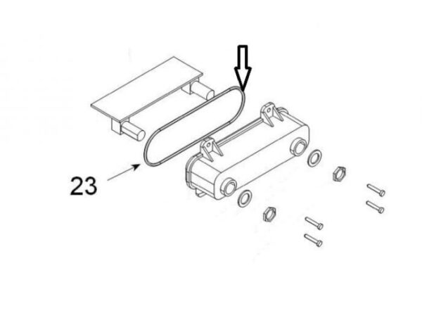Teleco 11190 spare part afdichtings o-ring 75x2