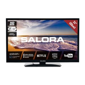 Salora 24 inch LED TV 9109CTS2 ANDROID DVB-S2/C/T2 12/230V