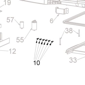 telair 06113 spare part blindnagels telair airco 1