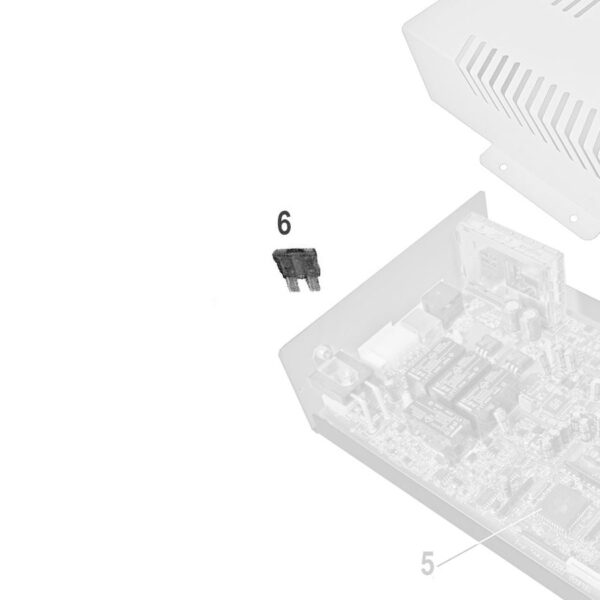 teleco 02203 spare part zekering 4a 1