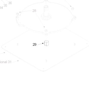 teleco 11162 spare part plastic kabelborg splitpen 1 1