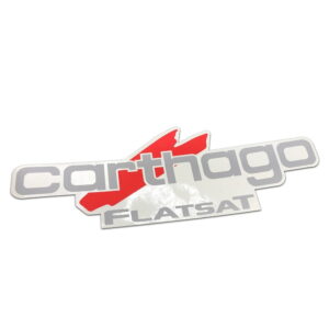 teleco flatsat carthago sticker spare part 12337 1