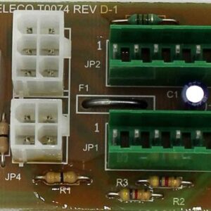 teleco 12945 sparepart steunplaat connectoren flatsat g