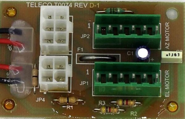 teleco 12945 sparepart steunplaat connectoren flatsat g