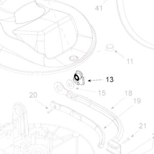teleco 10543 spare part rechter inzetstuk lnb arm.jpg