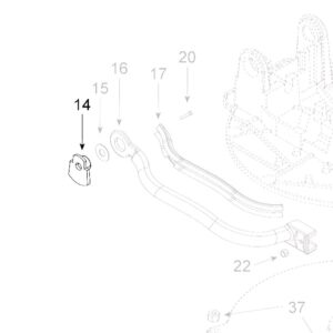 teleco 10544 spare part linker inzetstuk lnb arm.jpg