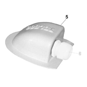 teleco 10969 spare part kabeldoorvoer wit.jpg